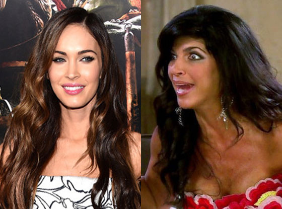 Megan Fox, Teresa Giudice, RHONJ Megan Fox, Teresa Giudice, RHONJ